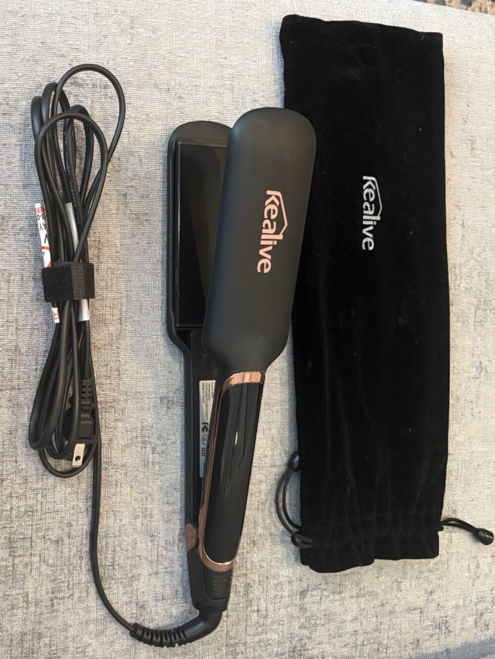 Kealive ceramic straightening iron